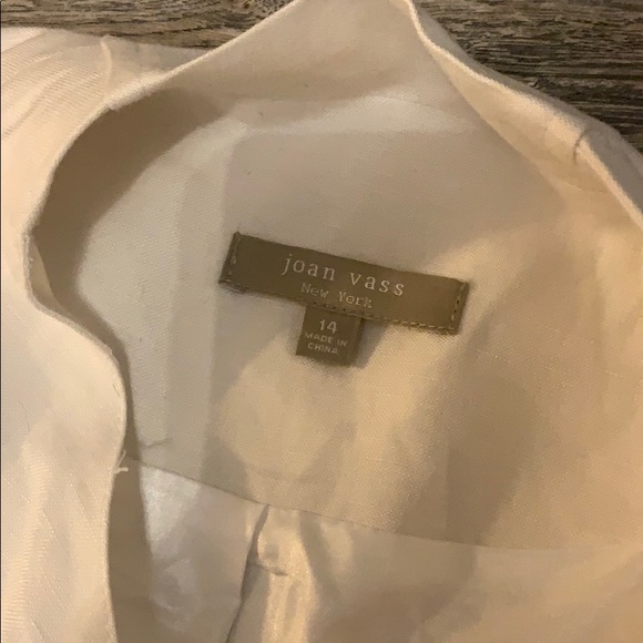 White Cropped Blazer - Picture 5 of 6